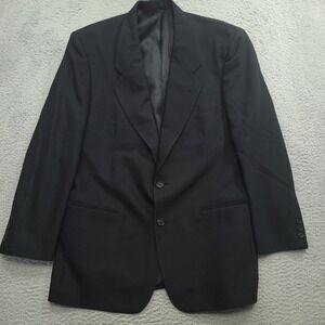 Nino Cerruti Rue‎ Royale (39) Black Blazer Menswear Business Career Jacket
